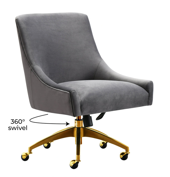 Beatrix Performance Velvet Office Swivel Chair