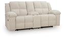Orlen Reclining Loveseat with Console - Dream Home Furniture & Mattress (Waite Park, MN)