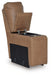 DeepWakes Reclining Sectional with Storage Console - Dream Home Furniture & Mattress (Waite Park, MN)