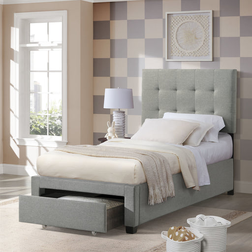 Kaycee Twin Storage Bed - Dream Home Furniture & Mattress (Waite Park, MN)