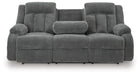 Observation Power Reclining Sofa with Drop Down Table - Dream Home Furniture & Mattress (Waite Park, MN)
