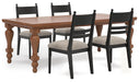 Greddinton Dining Room Set - Dream Home Furniture & Mattress (Waite Park, MN)