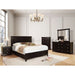 Spruce Full & Queen Bed Chrome & Expressso - Dream Home Furniture & Mattress (Waite Park, MN)
