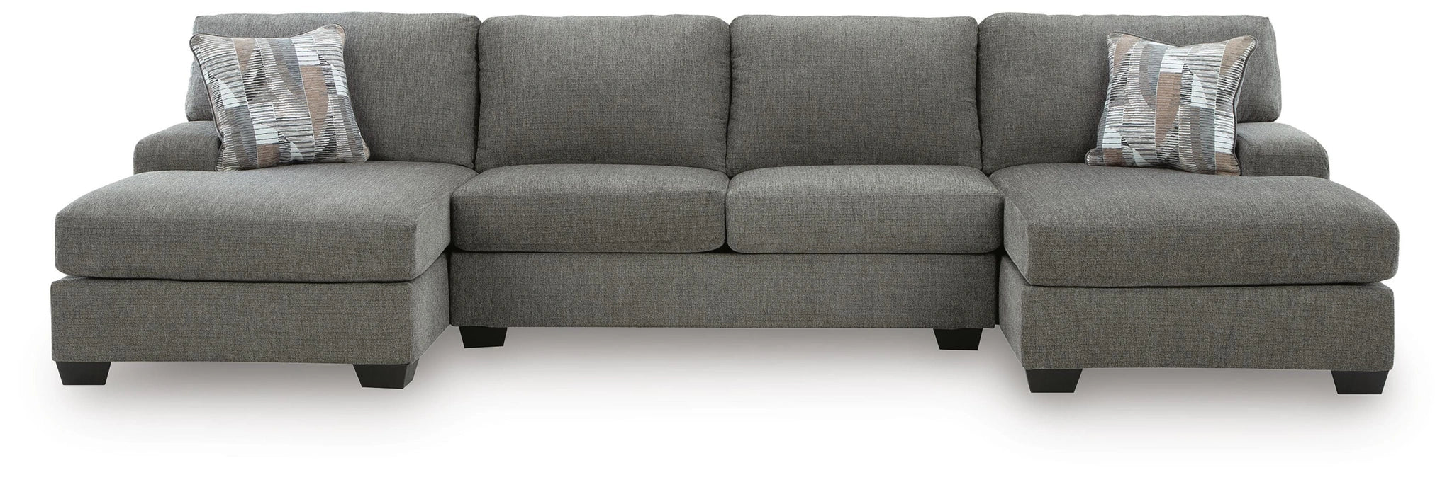 Clarington Sleeper Sectional with Double Chaise - Dream Home Furniture & Mattress (Waite Park, MN)
