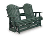 Shell Beach Outdoor Loveseat Glider - Dream Home Furniture & Mattress (Waite Park, MN)