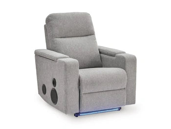 Pineland Power Glider Recliner with Audio System - Dream Home Furniture & Mattress (Waite Park, MN)