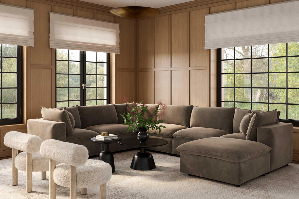 Cali 7-Piece Modular Large Chaise Sectional