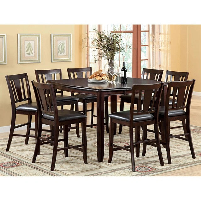 Edgewood II Espresso Counter Ht. Chair (2/CTN) - Dream Home Furniture & Mattress (Waite Park, MN)