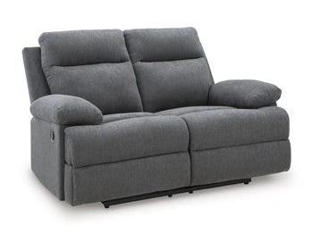 Side-Swipe Reclining Loveseat - Dream Home Furniture & Mattress (Waite Park, MN)