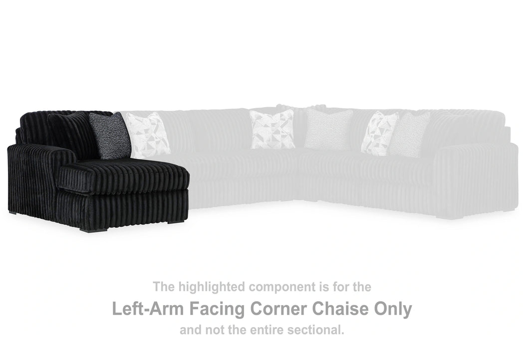Midnight-Madness Super Chaise - Dream Home Furniture & Mattress (Waite Park, MN)