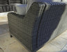Elite Park Outdoor Loveseat with Cushion - Dream Home Furniture & Mattress (Waite Park, MN)