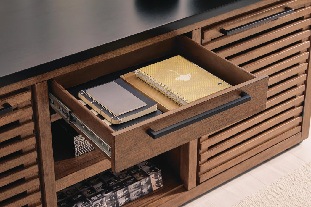 Kallari Credenza with Desk Return - Dream Home Furniture & Mattress (Waite Park, MN)