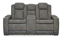 Next-Gen DuraPella Power Reclining Loveseat with Console - Dream Home Furniture & Mattress (Waite Park, MN)