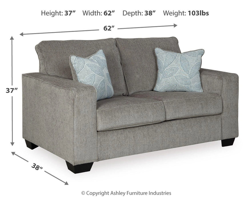 Altari Loveseat - Dream Home Furniture & Mattress (Waite Park, MN)