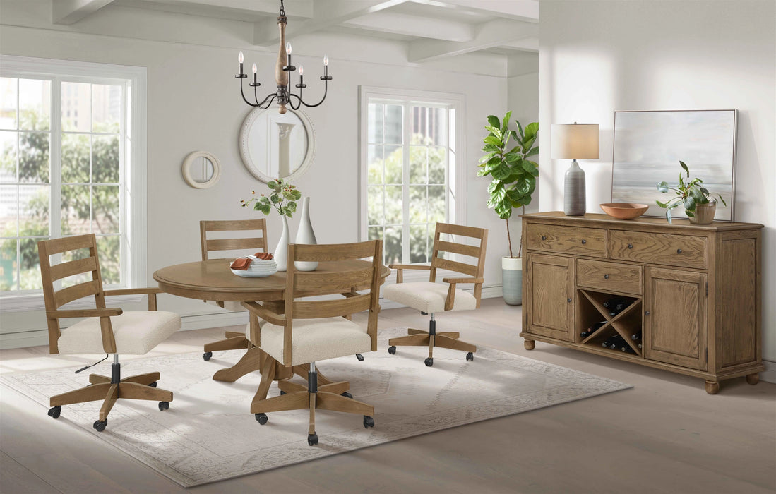 Colonial Oak Game Chair