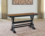 Wildenauer 48" Counter Height Bench - Dream Home Furniture & Mattress (Waite Park, MN)
