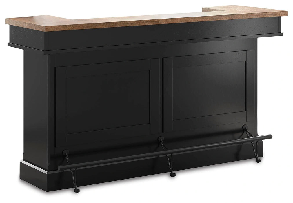 Wildenauer 78" Bar - Dream Home Furniture & Mattress (Waite Park, MN)