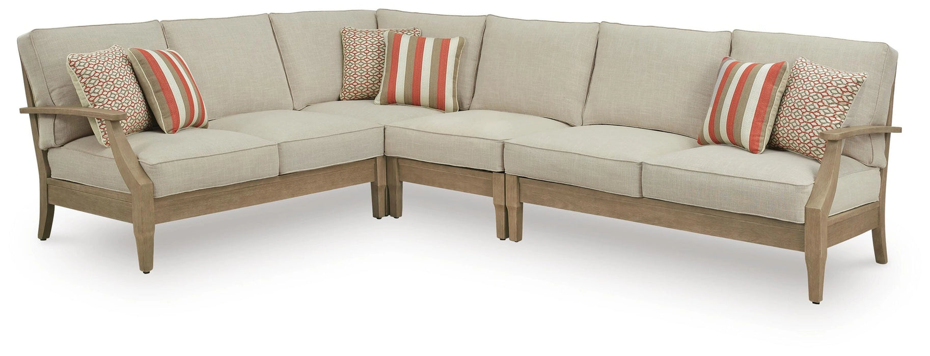 Clare View Outdoor Sectional - Dream Home Furniture & Mattress (Waite Park, MN)