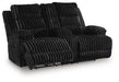 Rhine Falls Reclining Loveseat with Console - Dream Home Furniture & Mattress (Waite Park, MN)