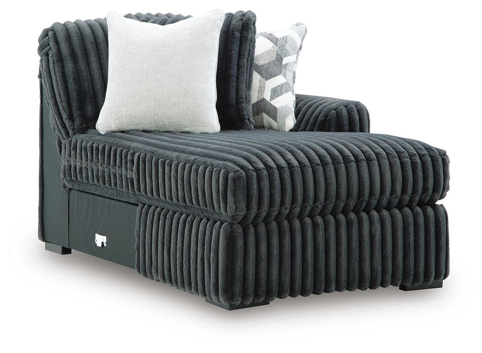 Midnight-Madness Super Chaise - Dream Home Furniture & Mattress (Waite Park, MN)