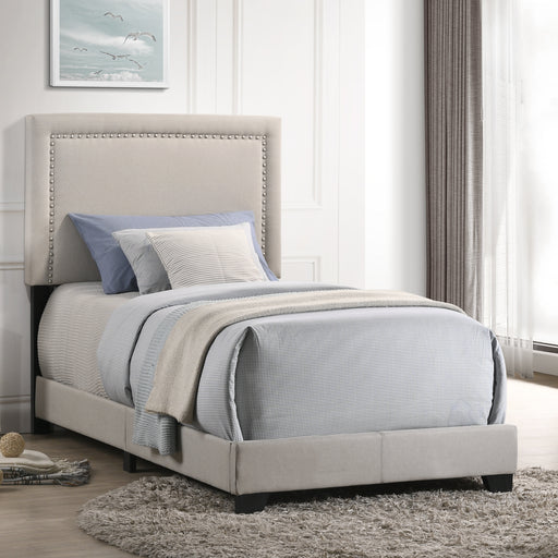 Zion Upholstered Twin Bed - Dream Home Furniture & Mattress (Waite Park, MN)