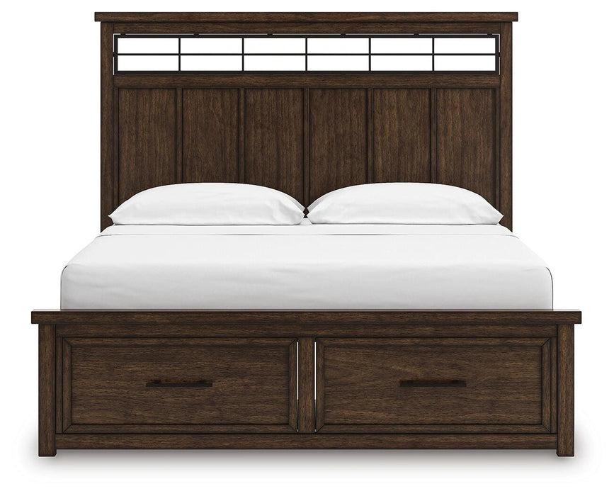 Taffenbrook Panel Storage Bed - Dream Home Furniture & Mattress (Waite Park, MN)