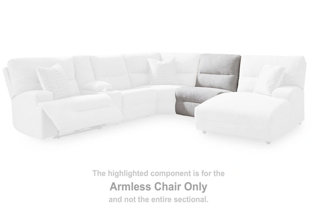 Acklen Place Power Sectional Reclining Sofa with Storage Console - Dream Home Furniture & Mattress (Waite Park, MN)