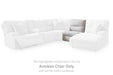 Acklen Place Power Sectional Reclining Sofa with Storage Console - Dream Home Furniture & Mattress (Waite Park, MN)