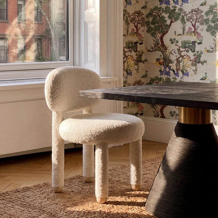 Manu Nubby Performance Fabric Side Chair
