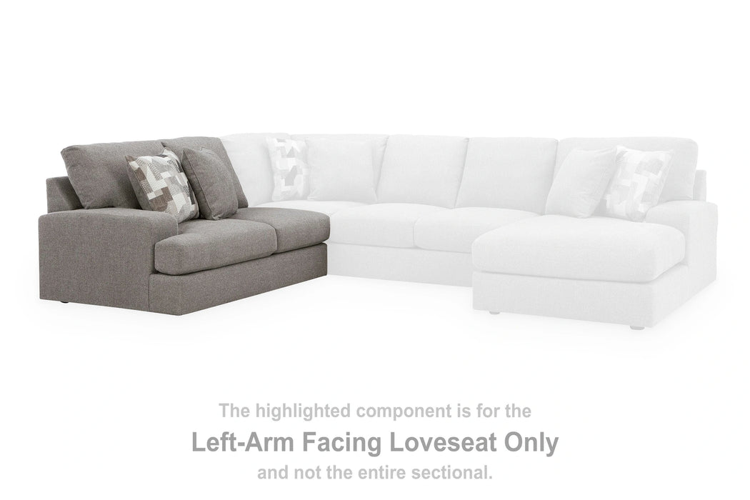 Lindon Sectional with Chaise - Dream Home Furniture & Mattress (Waite Park, MN)