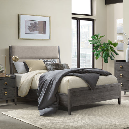 Portia Queen Upholstered Bed - Dream Home Furniture & Mattress (Waite Park, MN)