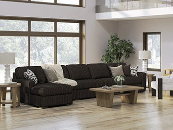 Midnight-Madness Sectional Sofa with Chaise - Dream Home Furniture & Mattress (Waite Park, MN)