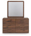 Fortlorn Dresser and Mirror - Dream Home Furniture & Mattress (Waite Park, MN)