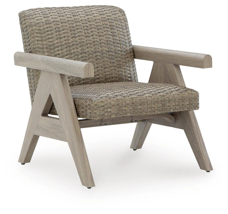Cliff Trails Outdoor Rocking Lounge Chair - Dream Home Furniture & Mattress (Waite Park, MN)