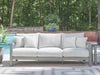 Hurley Park Outdoor Sofa with Cushion - Dream Home Furniture & Mattress (Waite Park, MN)
