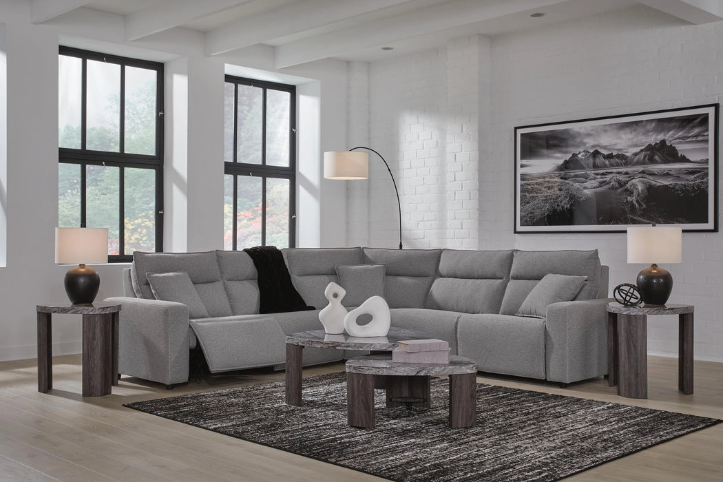 Modmax Power Reclining Sectional - Dream Home Furniture & Mattress (Waite Park, MN)