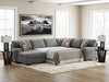 Clarington Sleeper Sectional with Chaise - Dream Home Furniture & Mattress (Waite Park, MN)