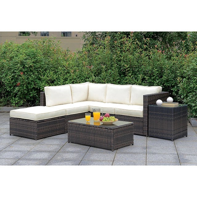 Ilona Brown/Beige End Table - Dream Home Furniture & Mattress (Waite Park, MN)