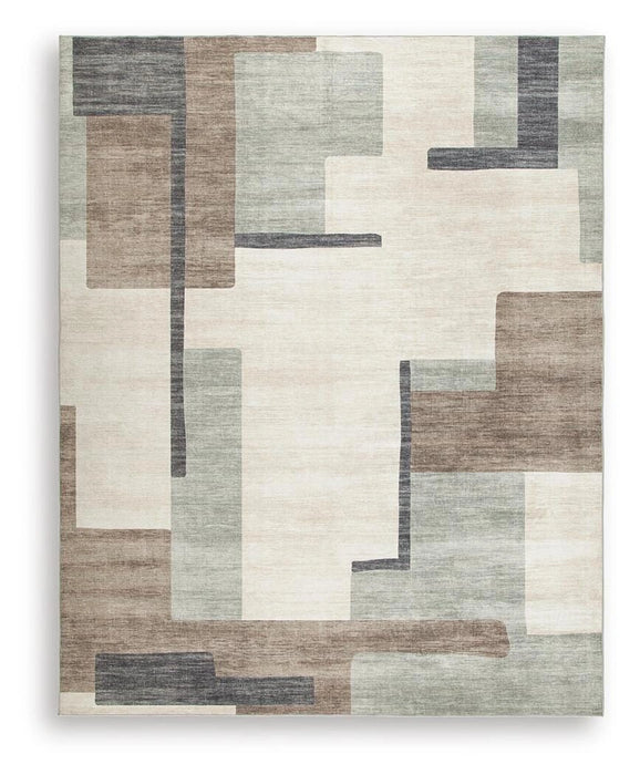 Larkport Washable Area Rug - Dream Home Furniture & Mattress (Waite Park, MN)