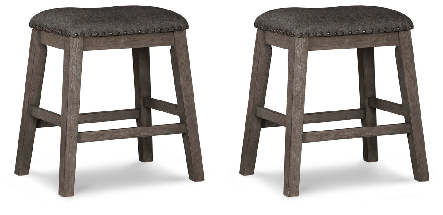 Caitbrook Counter Height Upholstered Bar Stool - Dream Home Furniture & Mattress (Waite Park, MN)