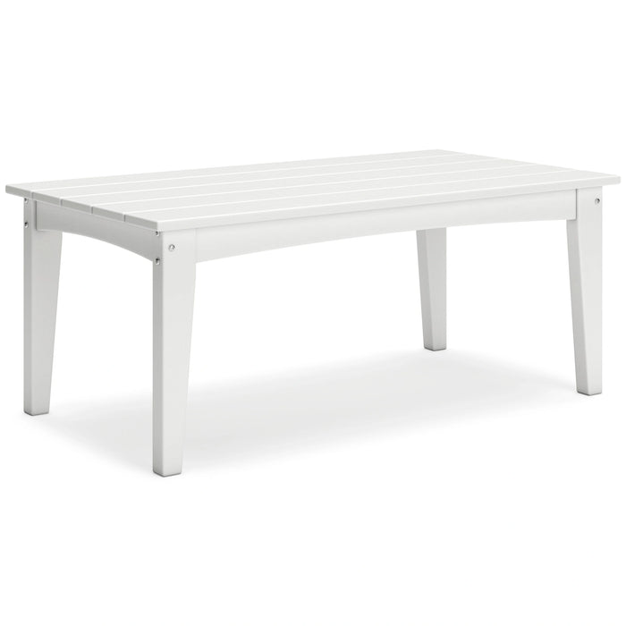 Hyland wave Outdoor Coffee Table - Dream Home Furniture & Mattress (Waite Park, MN)