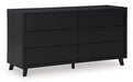Danziar Dresser and Mirror - Dream Home Furniture & Mattress (Waite Park, MN)