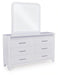 Jarlee Dresser and Mirror - Dream Home Furniture & Mattress (Waite Park, MN)