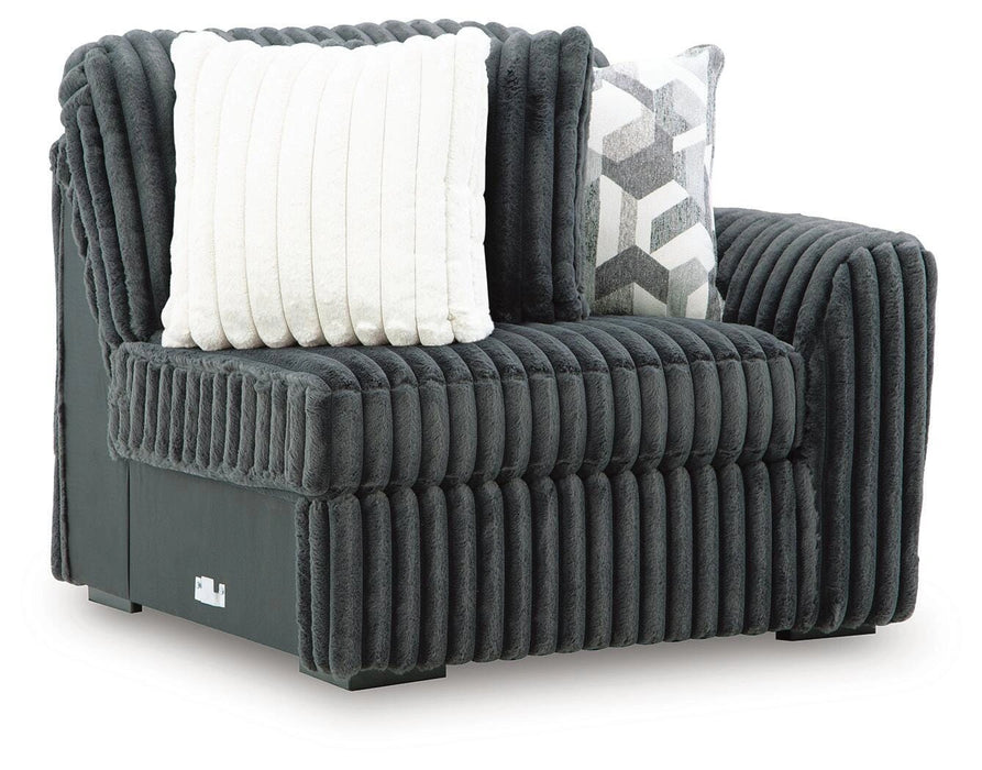 Midnight-Madness Sectional Sofa - Dream Home Furniture & Mattress (Waite Park, MN)