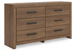 Broachmyn Dresser and Mirror - Dream Home Furniture & Mattress (Waite Park, MN)