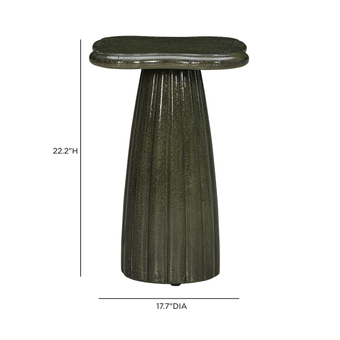 Addison Green Concrete Indoor/Outdoor Side Table