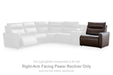 ModZ Power Reclining Sectional with Audio Consoles - Dream Home Furniture & Mattress (Waite Park, MN)