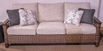 Monterey Point Outdoor Sofa with Cushion - Dream Home Furniture & Mattress (Waite Park, MN)