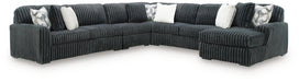 Midnight-Madness Sectional with Chaise - Dream Home Furniture & Mattress (Waite Park, MN)