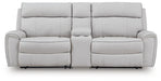 Social Pointe Power Reclining Sectional - Dream Home Furniture & Mattress (Waite Park, MN)